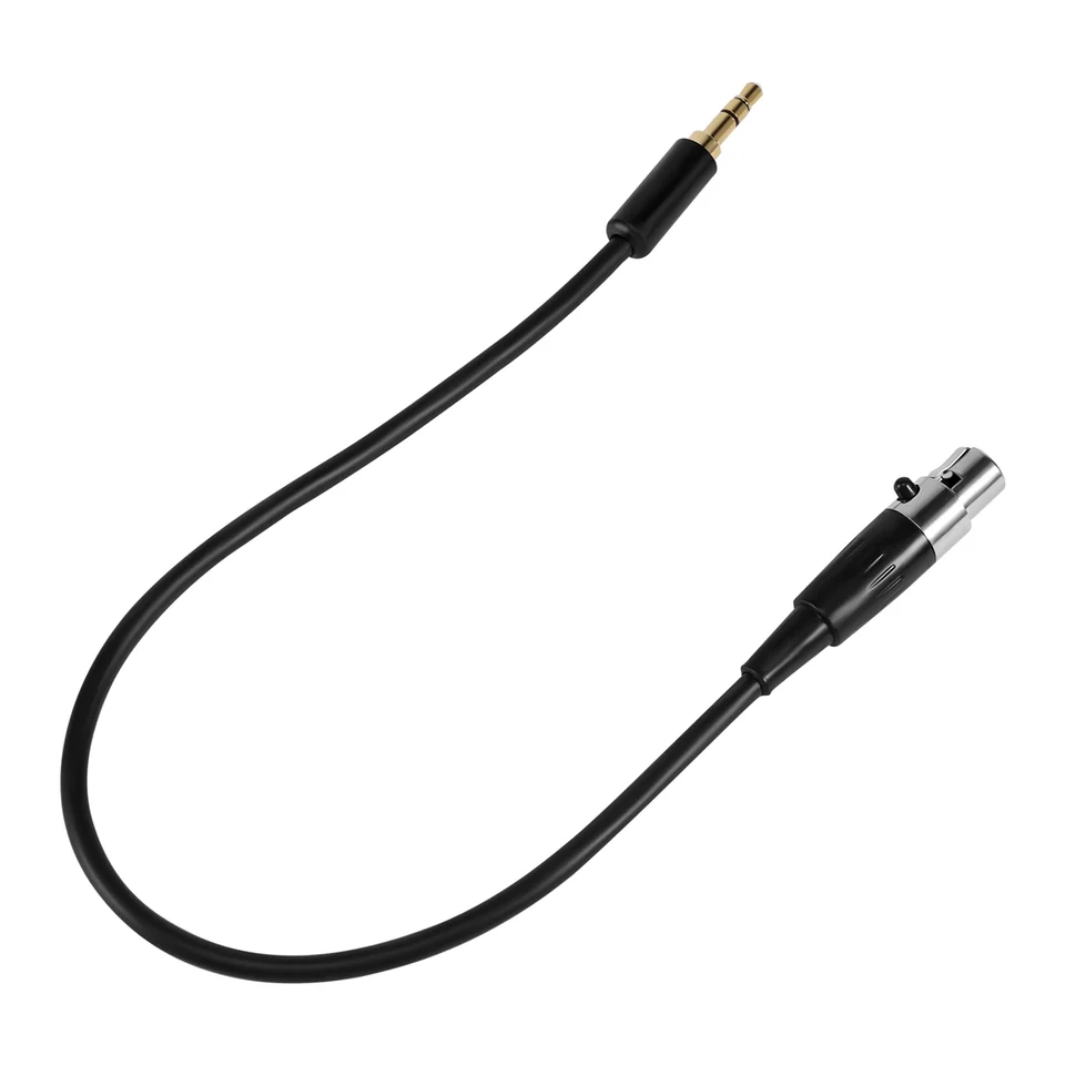3,5 mm konektor až 3pin mini XLR Žena pre BM800 PC Mixér mikrofónu Stereofónny zosilňovač 0,3 m