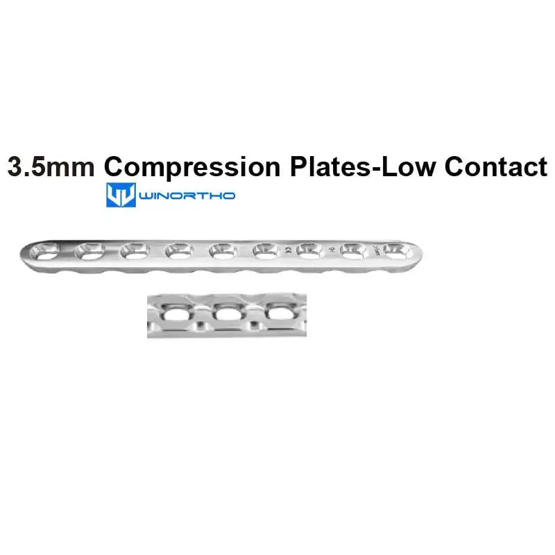 3,5 mm LC-DCP Kompresná kosť veterinárna doska Orthopedic Instruments Pet Animal Chirurgical Winortho