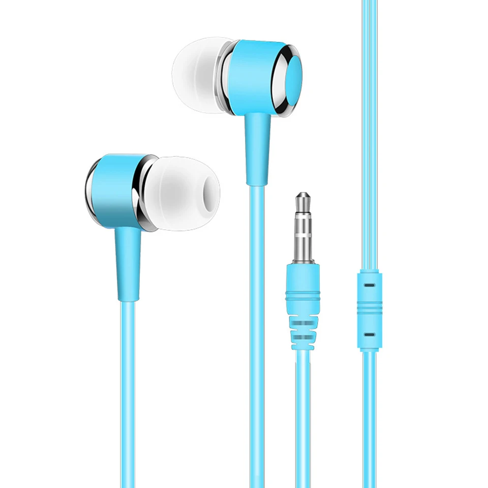 3,5 mm stereofónne náhlavné súpravy prenosné v uši káblové slúchadlá 3,5 mm Plug Delicate pre mobilný telefón PC PC Computer MP3