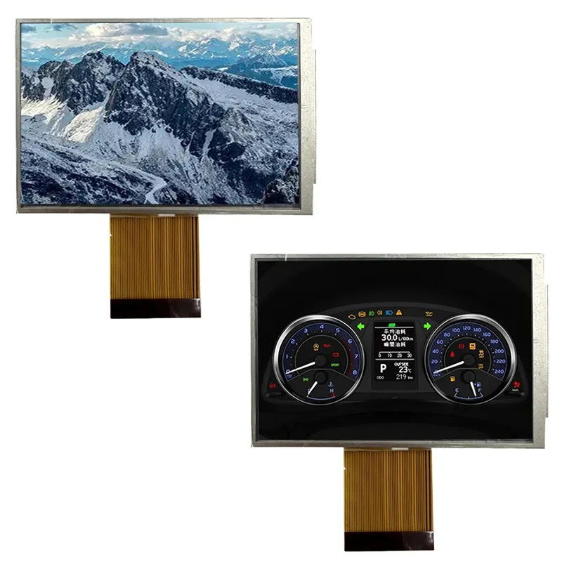 3,5 palca 320x480 MIPI DSI rozhranie SPI TFT LCD PANEL DISPICK Modul RGB DISPITH Custom Screen H35C116-07W V08