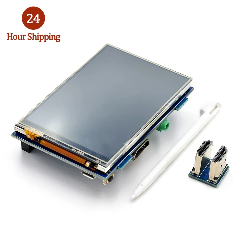 3,5 palca LCD HDMI USB dotyková obrazovka Real HD 1920x1080 LCD displej PY pre Raspberri 3 Model B / Orange Pi (Play Game Video) MPI3508