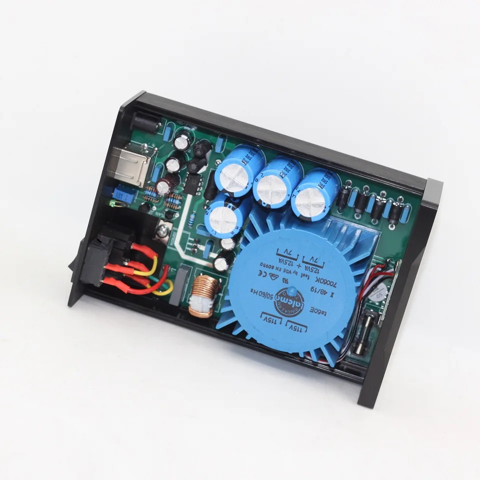 3,5A 5V DUAL USB Výstup Nízky hluk 25W Lineárne napájanie regulované dvojité 5V 5,5*2.1