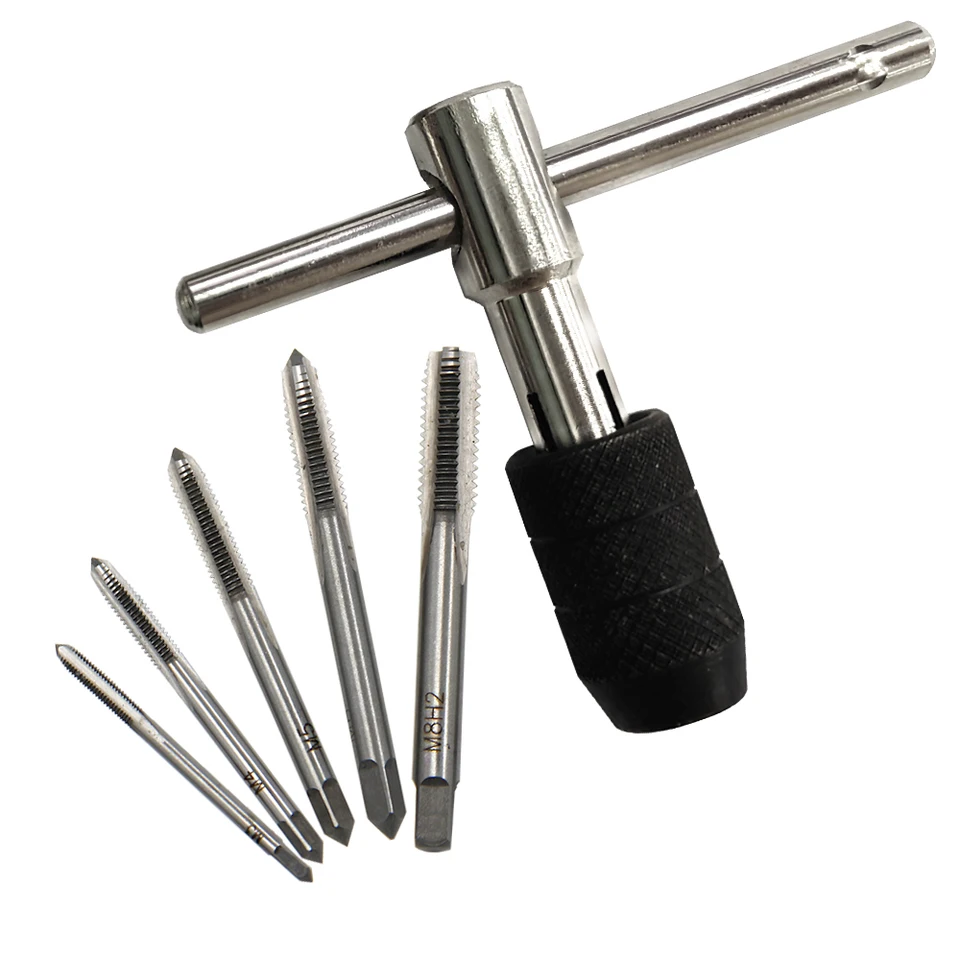 3-6 mm T zips TAP-KRUP 5PC RUK TAP MP