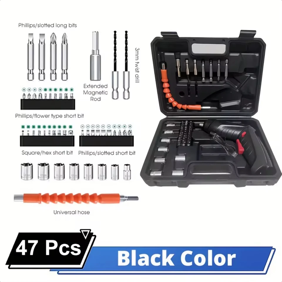 3,6V elektrické náradie nastavené lítiová batéria Mini vŕtačka bezdrôtový skrutkovač