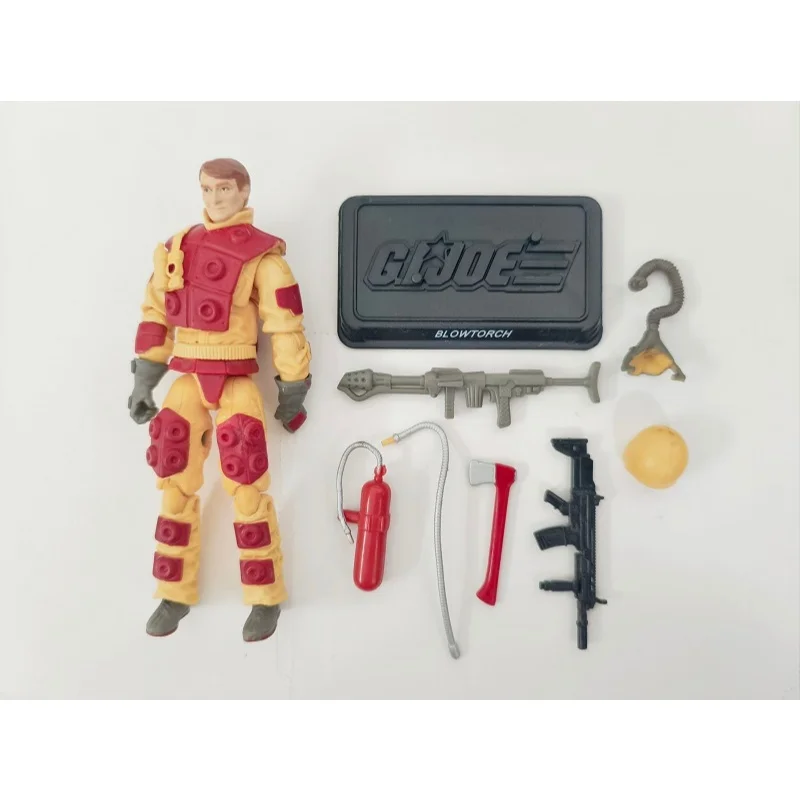 3,75 GI Joe Pursent of Cobra Blowtorch Flamethrow Action Figure No Box