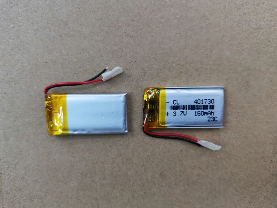 3,7V 2 drôty 401730 041730P lítiová batéria s ochrannou doskou, ktorá sa používa na Bluetooth MP4 1ks/šarže