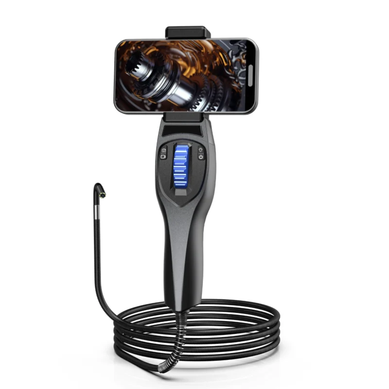 3,9 mm pre Android ISO 360 Dvojsmerné kĺbové kĺbové riadenie endoskop CMOS Borescope Inspection Otoscope Camera Digitálna mikroskop