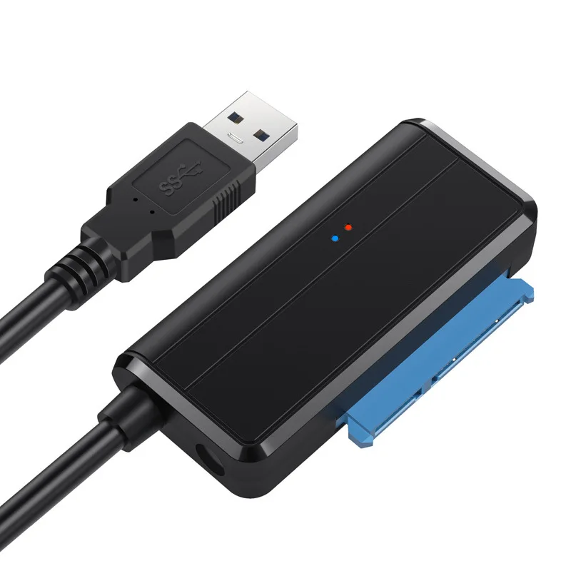 3 až USB 3.0 káblový adaptér pre 2,5 3,5 HDD/SSD, externá podpora čítačky diskov na externom pevnom disku 6 Gbps vysokorýchlostný prenos