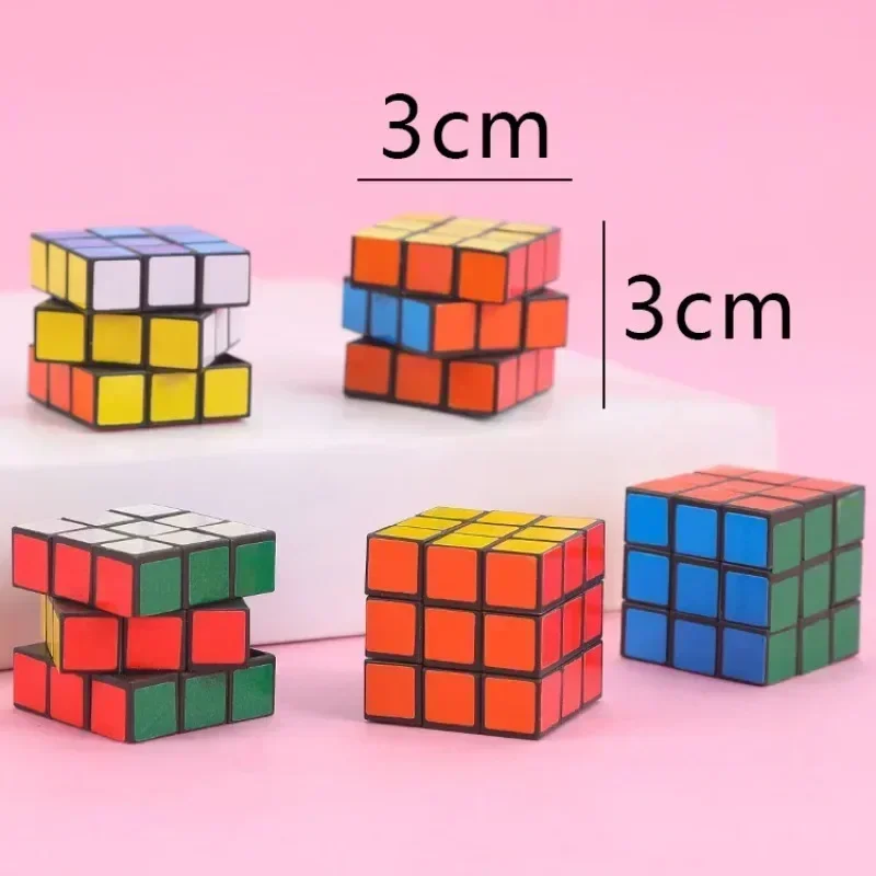 3 cm mini kocka najmenšia 3x3x3 Magic Cube 10 mm puzzle Rýchlosť prstov 3x3 Micro Cube Dospelá DIY CollectionToys Darčeky pre deti