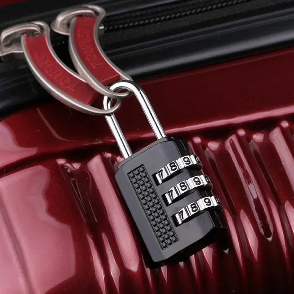 3 Dialiskové heslo Lock Combination Kombinovaný kufr