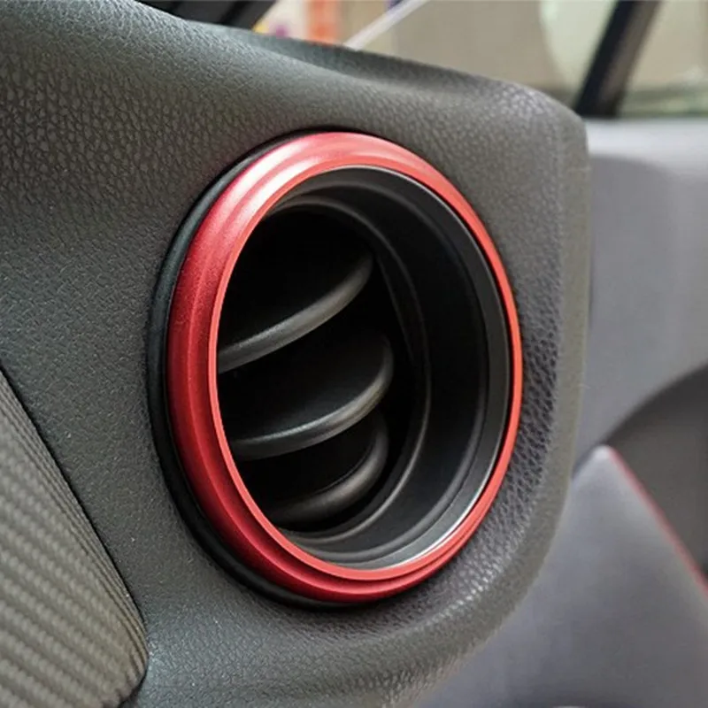 3 farby pre Toyota 86 GT86 SUBARU BRZ STI AUTO AUTO AUTO KLITÁCIA Vzduchový vývod klimatizačného krytu klimatizačný klimatizačný prsteň