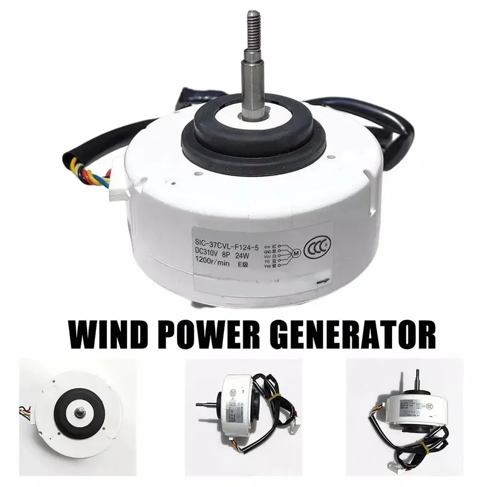 3-fázový elektrický generátor veterných turbíny DIY bez kefového motora AC/DC9V-72V 0-6.5VPWM regulácia rýchlosti Hydroelektrický generátor