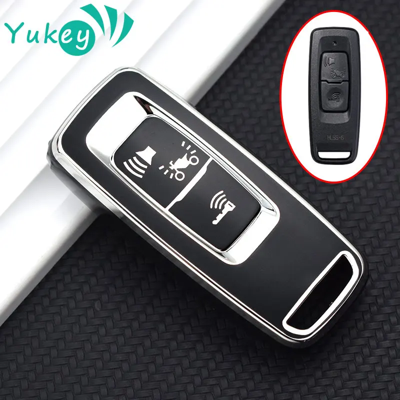3 gombík TPU Motorcycle Key Cover Shell puzdro pre Honda PCX160 Vision SH350 PCX 160 DRAVNÉ PRÍSLUŠENIE OBRADENIA KLYCHAIN