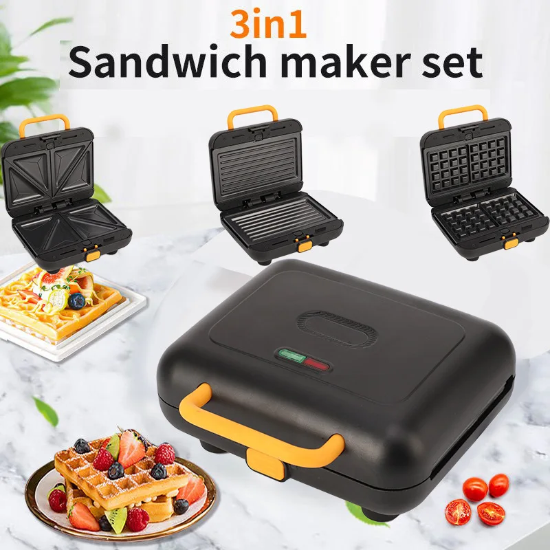 3 in 1 raňajky výrobca elektrických sendvičov výrobca vafle výrobca steak