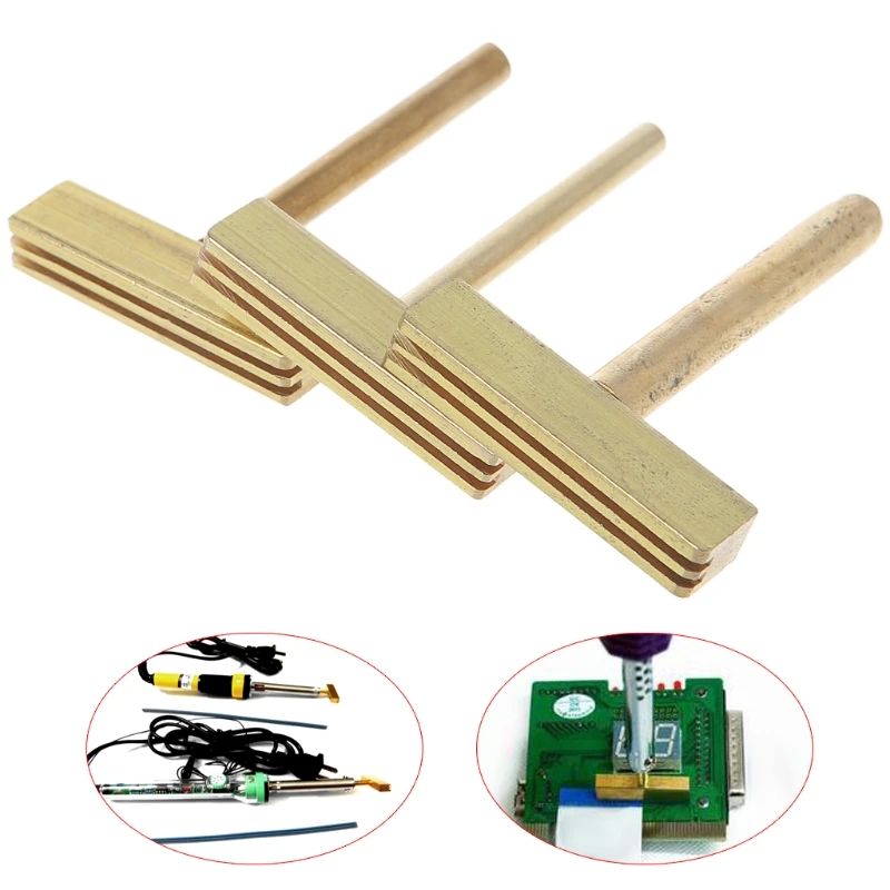 3 ks 30 W 40W 60 W T Spájkovanie Tipy na železo s bezplatným stlačením na opravu LCD Screen Cable s Hot Strip 20 cm