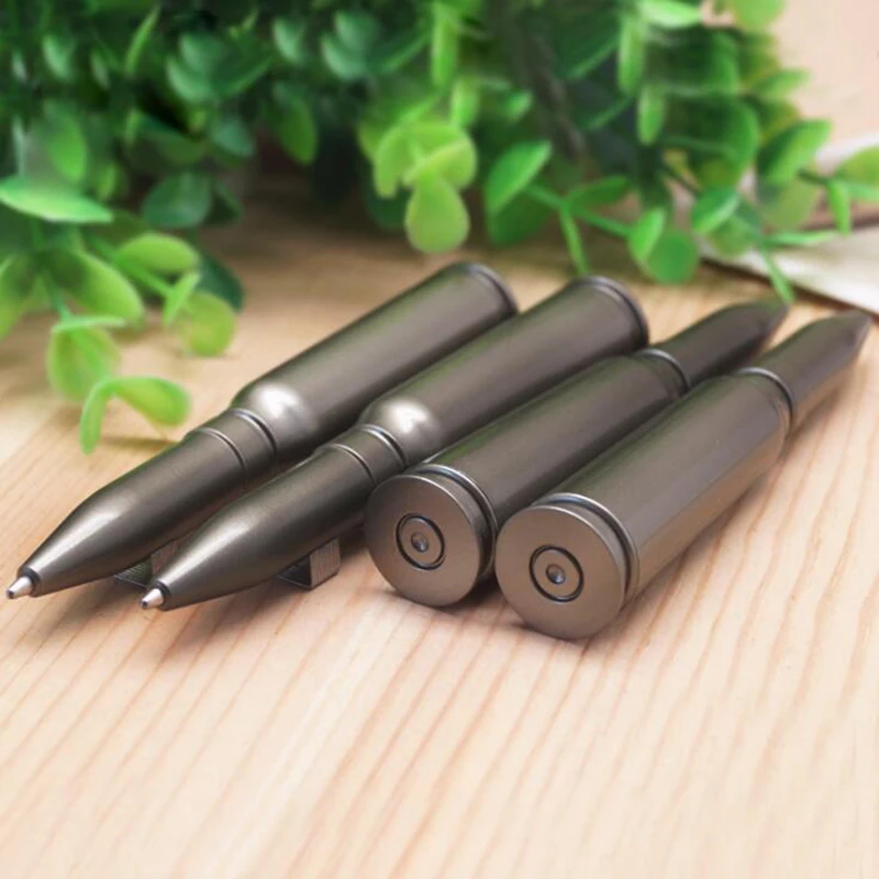 3 ks Bullet Pen Ballpoint Rotate Mini Signature Pen 1,0 mm čierny atrament plynulé písanie darčekov a školské kancelárske potreby