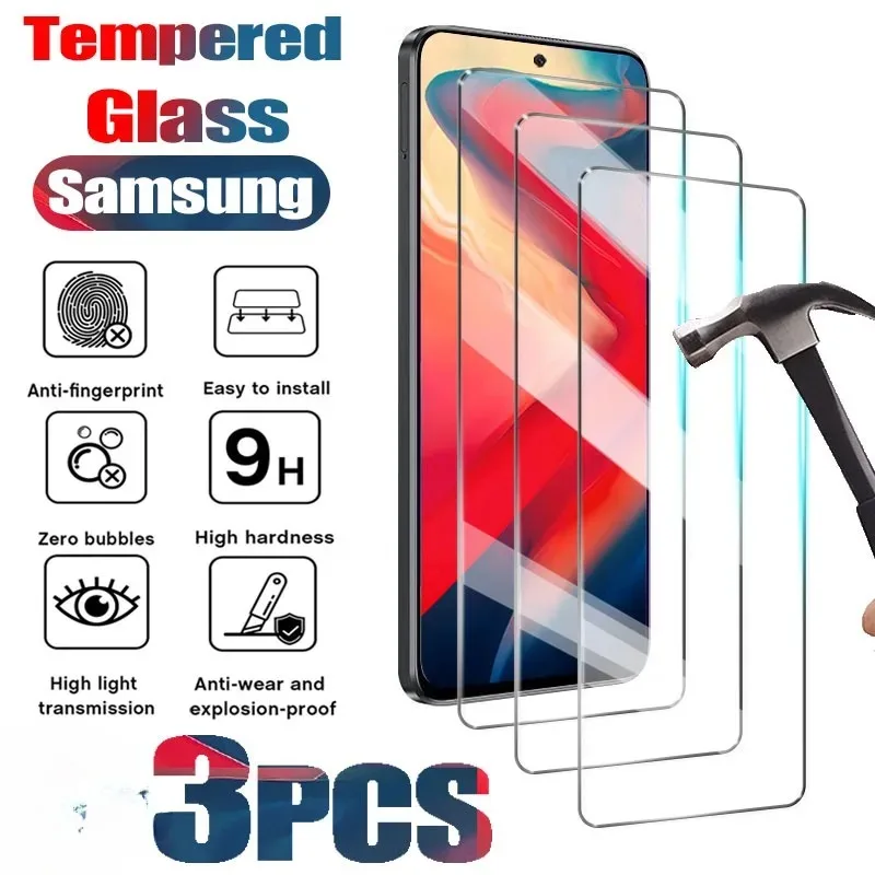 3 ks temperované sklo pre chránič obrazovky Samsung A11 A11 A71 A12 A22 4G A52 5G A72