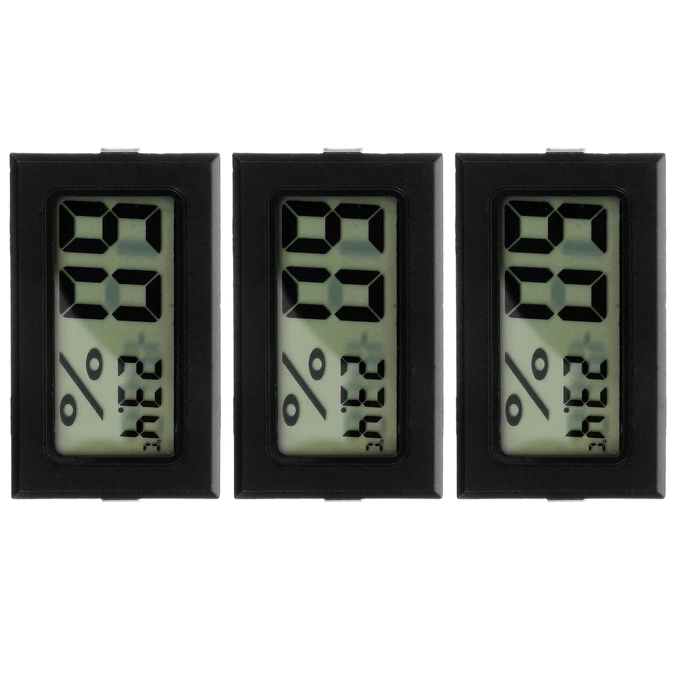 3 ks vnútorným hygrometrom pre poháre s malými vlhkosťami vedecké hydrometre rastlín Mini teplomer