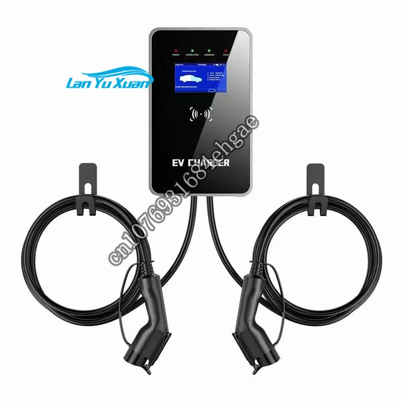 3 nabíjačka Phaseac typu 2 do adaptéra GBT 11 kW kovový strop EV Personalizovaný