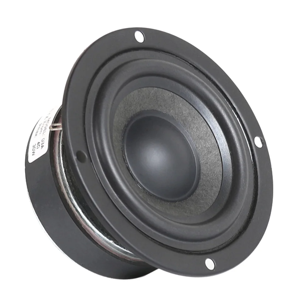 3-palcový reproduktor reproduktora s celkovým dosahom 4 ohm 30W reproduktor HIFI Stereo stredo-basový reproduktor DIY Home Amplifier Reproduktor