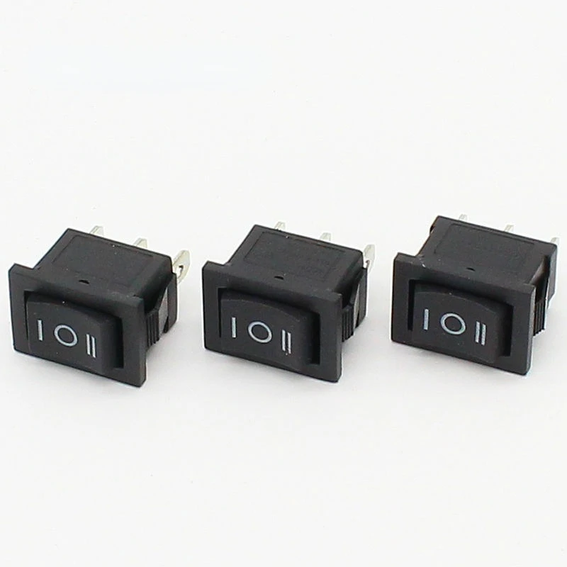 3 Poloha Rocker Switch 3 PIN OFF OFF na Snap Switch 5ks
