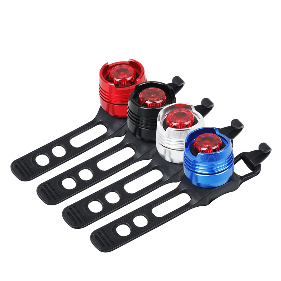 3 režimy Zadné svetlá bicykla MTB nepremokavé USB svetlomet Horská bezpečnostná lampa LED LED LED prilby Lights Cycling Bike Tail Light
