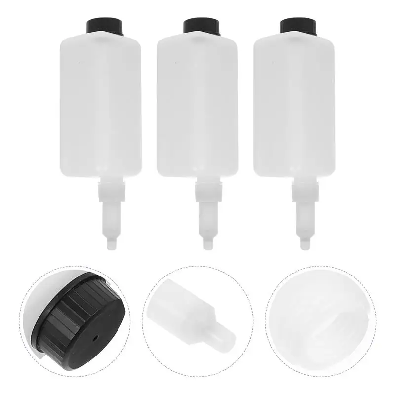 3 Set Soap DispenSer Accessories diely jednoduchý dizajn plastový plastický fľašový podnos na výmenu praktickosti Nová