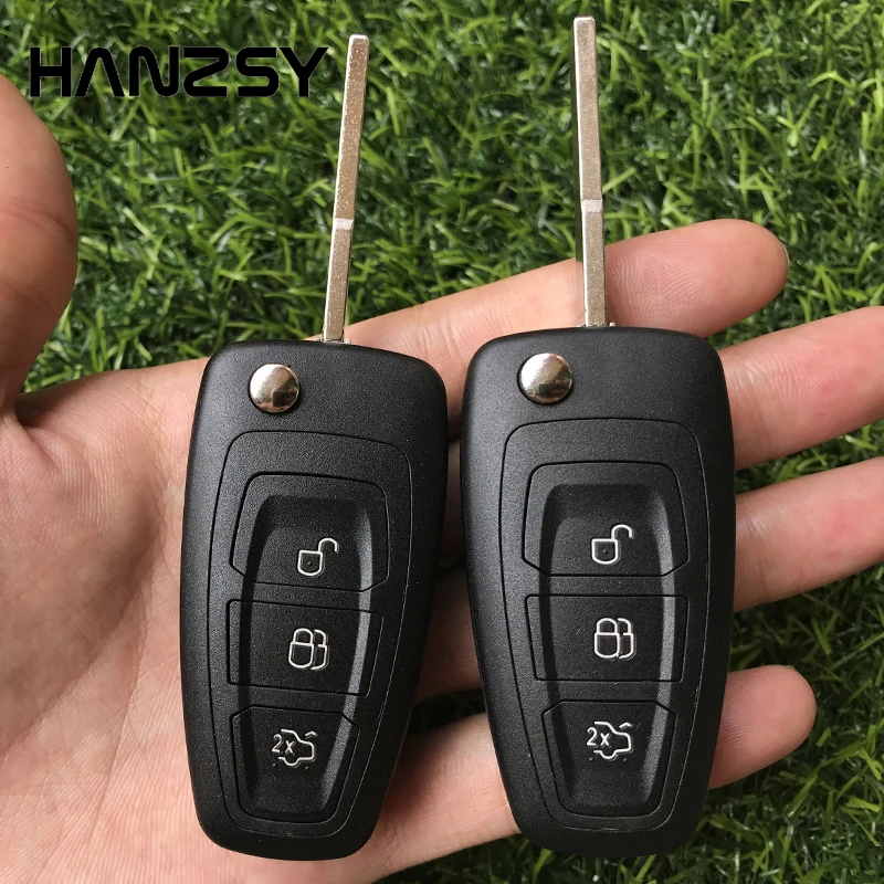 3 Tlačidlo vzdialená tlačidlo Shell FOB pre Ford Focus 3 Fiesta Connect Mondeo C Max