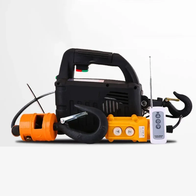 3 v 1 diaľkové ovládanie 500 kg žeriavový zdvihák drôt Lope Electric Electric Hliník Hliníková škrupin