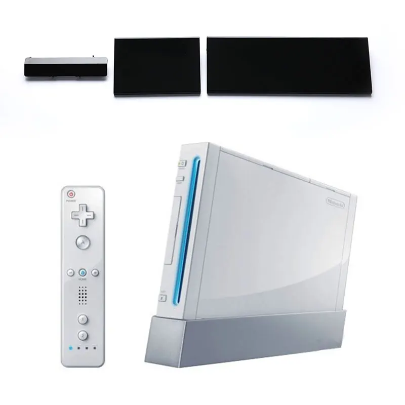 3 v 1 plastový náhradný krycí klapka Sada pre kryt 2 Wii Console 2