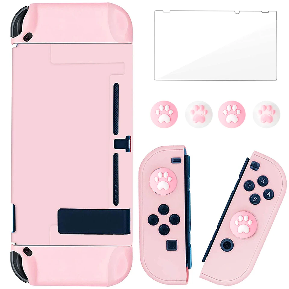 3 V 1 puzdro na ochranný kryt pre prepínač Nintendo a radič Joy-Con s chránením obrazovky a palcom Grips Dropshipping
