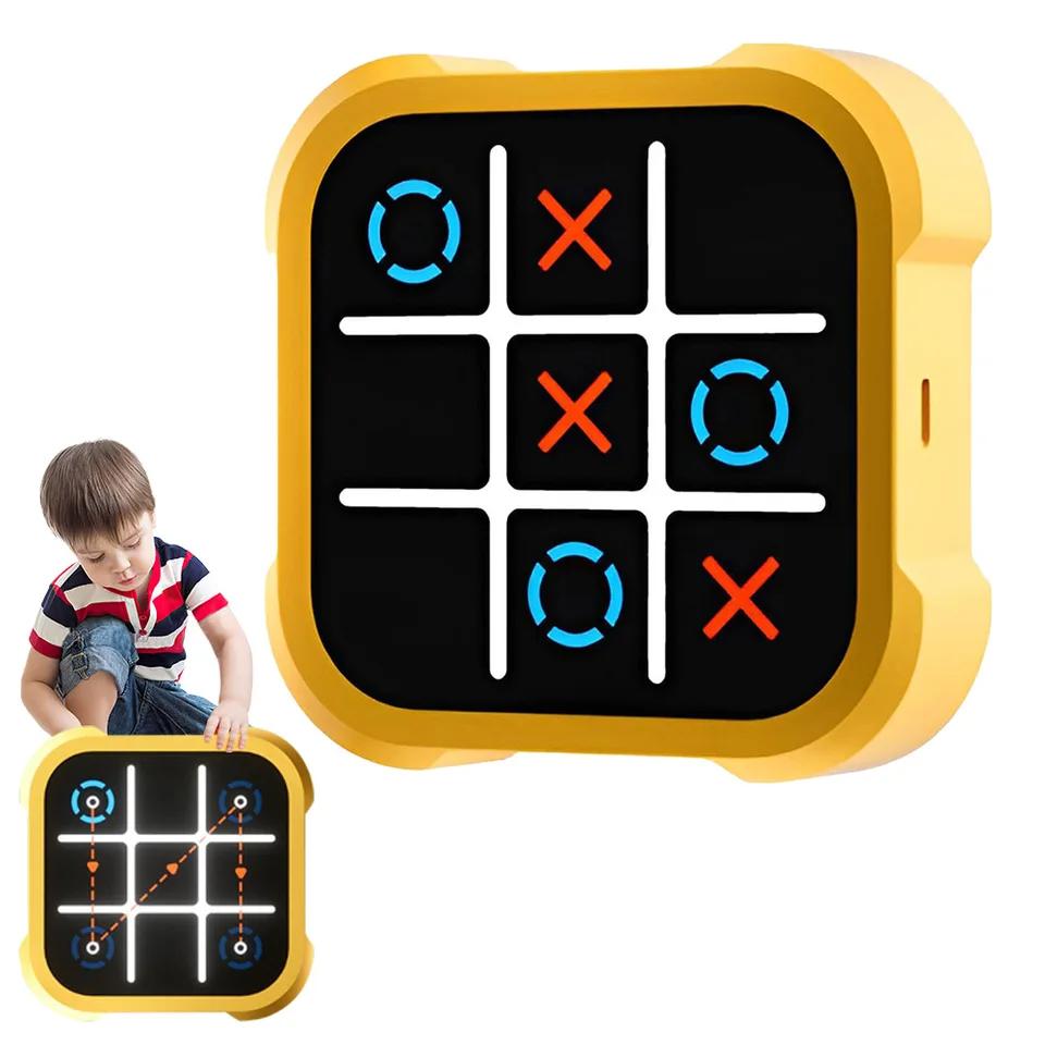 3-v-1 TIC-TAC-Toe skrutka šachovnica hračky pre vzdelávacie a pamäťové prenosné cestovné hry FIDGET Hračky pre detské darčeky