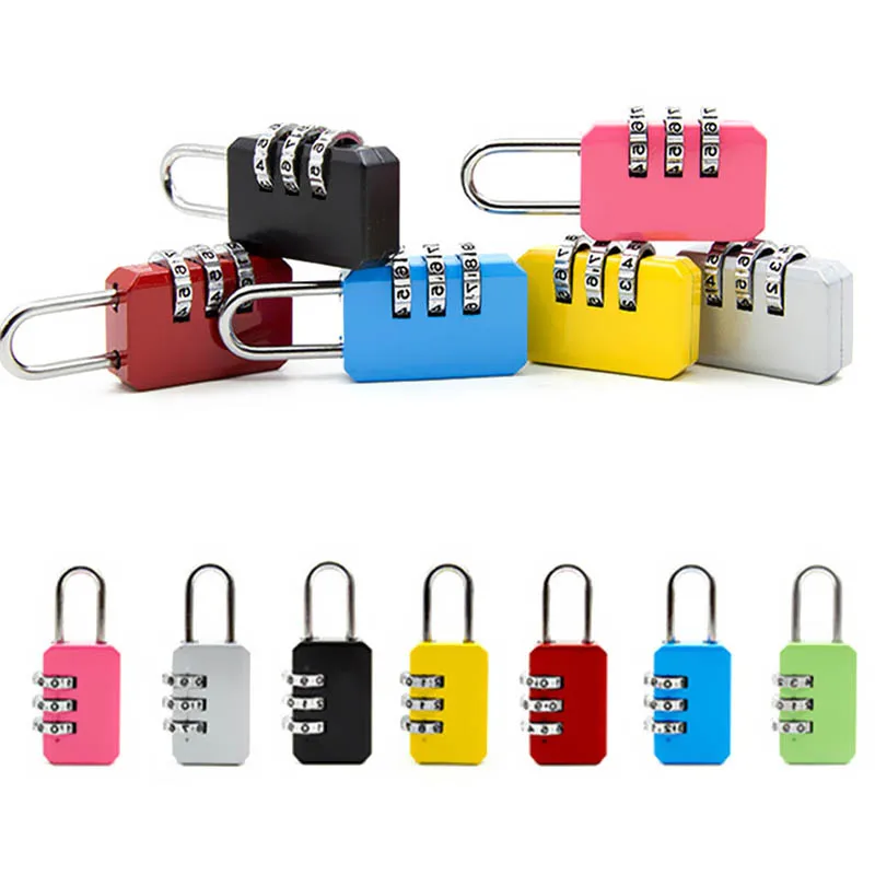 3 číselné čísla číselného čísla Heslo Lock Cestovné zabezpečenie ochrany konzerva