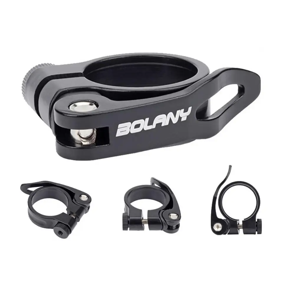 30.4/30,8/30,9/31,6 mm cyklistické sedadlo CLAPP CLAMP Hliníková rýchle uvoľnenie Mountain MTB BMX ROAD CONICKÝ BISKOL SELTPOST SEFT CLAMP