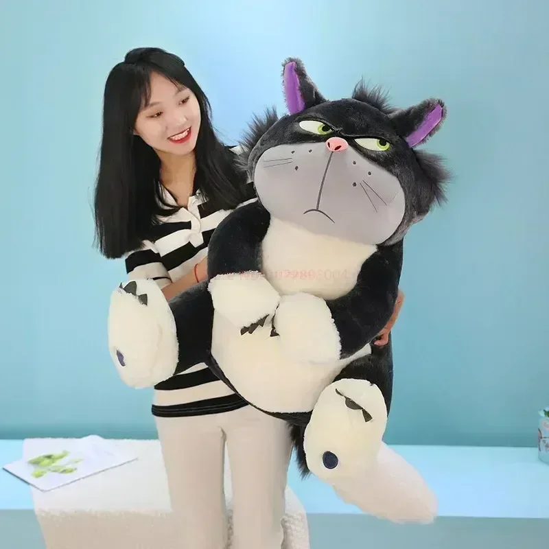 30-60 cm Disney originálny lucifer plyšový hračku plnené zvieracie hračky Japan Japan Figaro Popoluška Cat Girl Birthday Darček
