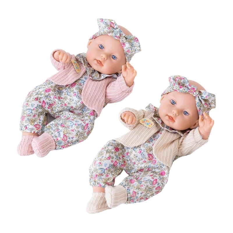 30 cm/12 palcov pre umývateľné mazľavé bábiky Soft Body Kaukazian Reborns Hray pre dojčenské dievčatá predstieranie hračiek najlepšie spoločnosti darček
