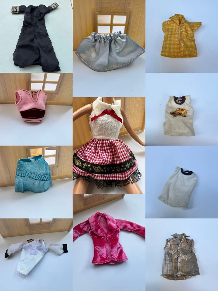 30 cm monštrum na vysoké bábiky pre Bratzes Doll Diecanie mäkké príležitostné oblečenie oblečené oblečenie Doll Doll Girl Hračky