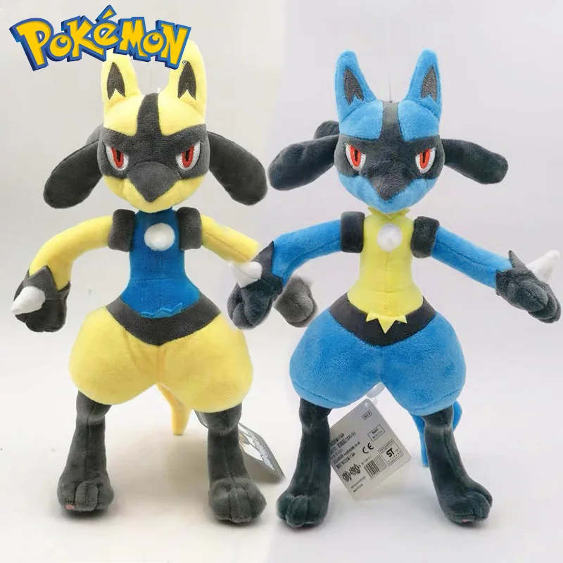 30 cm Pokémon Lucario plyšové hračky anime veľké plnené plyšové bábiky roztomilé kolekcie ozdoby karikatúra Soft