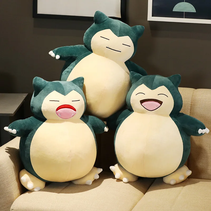 30 cm Pokémon Snorlax plyšové hračky karikatúra Japan Anime Monster Elf plyšová bábika Soft Soft Dans Decised Decortions Vianoce narodeniny darček