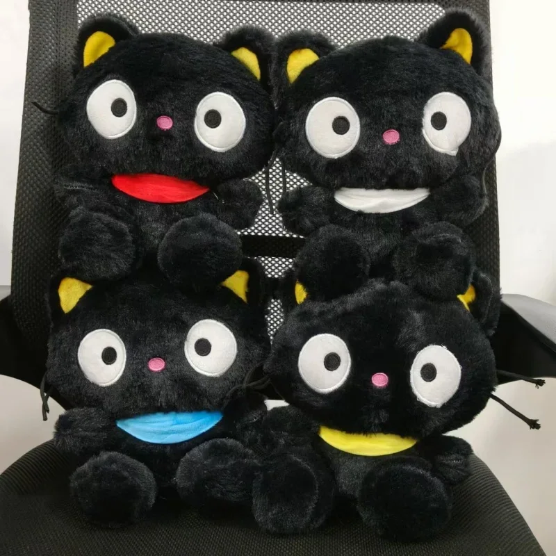 30 cm Sanrio Chococat Cartoon Soft Soft Fľdate plyšové bábiky roztomilé anime figurín hodu vankúš Domáca dekorácia deti narodeniny darčeky hračky