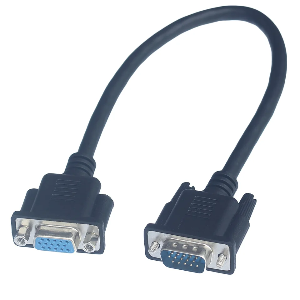 30 cm vo vnútri 15pin full HD VGA D-Sub RGB projektor Short Video kábel Muž po žene pre monitor