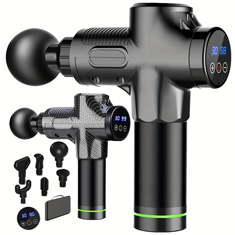 30 Masážna pištoľ fascia Fascia Deep sval relax Massager Body Massager Elektrické fitnes zariadenia Zníženie hluku Mužská žena