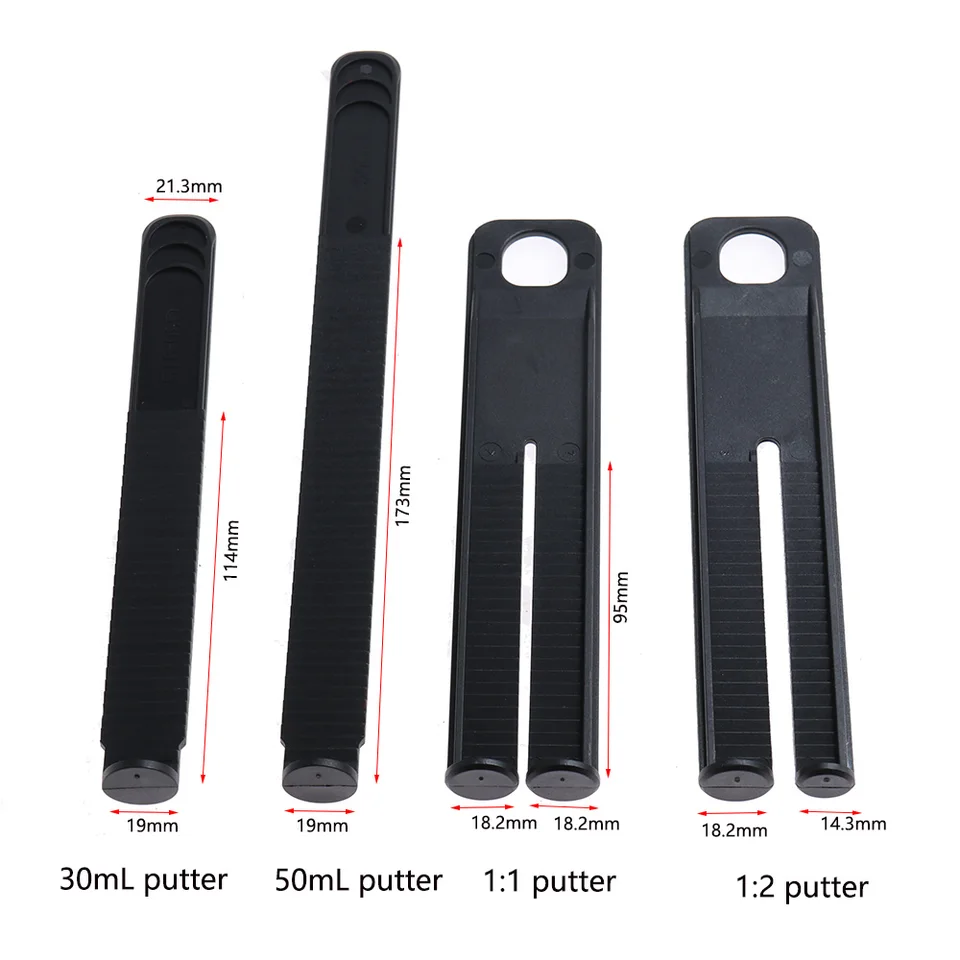 30 ml 50 ml 1: 1 2: 1 Putter manuálnej lepiacej pištole