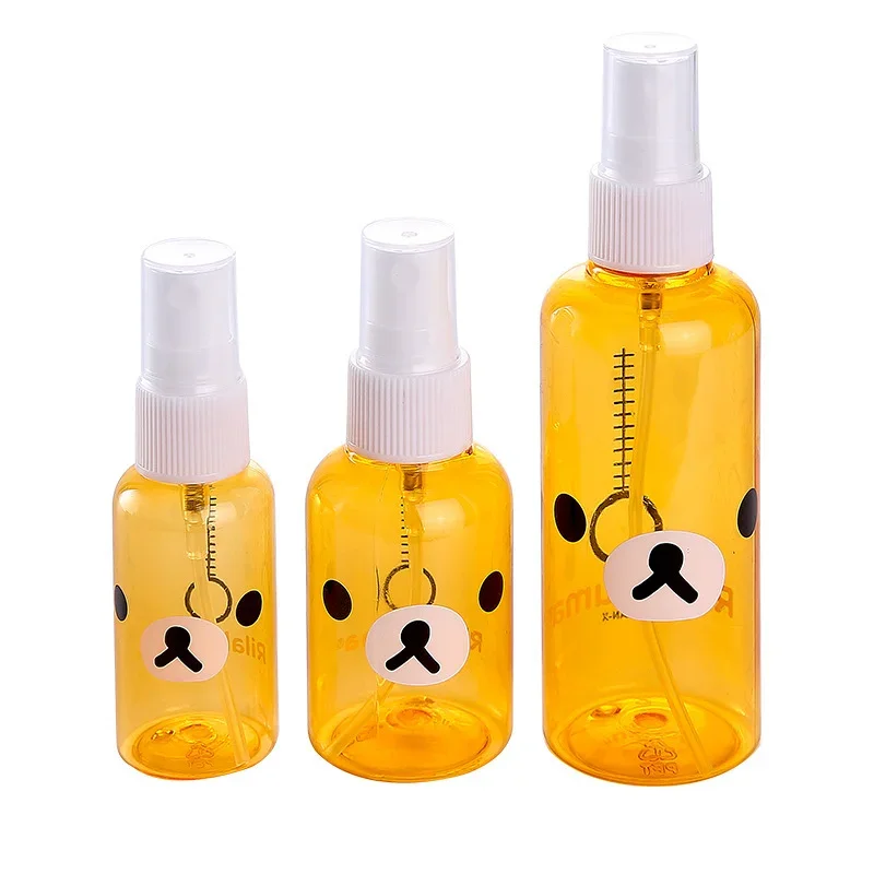 30 ml/50 ml/100 ml doplňovateľná nádoba opakovane použiteľná cestovná fľaša priehľadná fľaša s prázdnym sprejovým sprejom s mierkou mini plast
