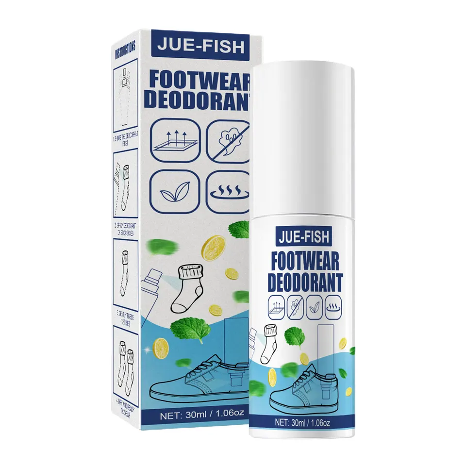 30 ml Prírodná dezodorizátorová dezodorizátor sprej zápach nemesis deodorant zápach odstraňovania postrekovacej nohy artefakt obuv a ponožky osviežovač