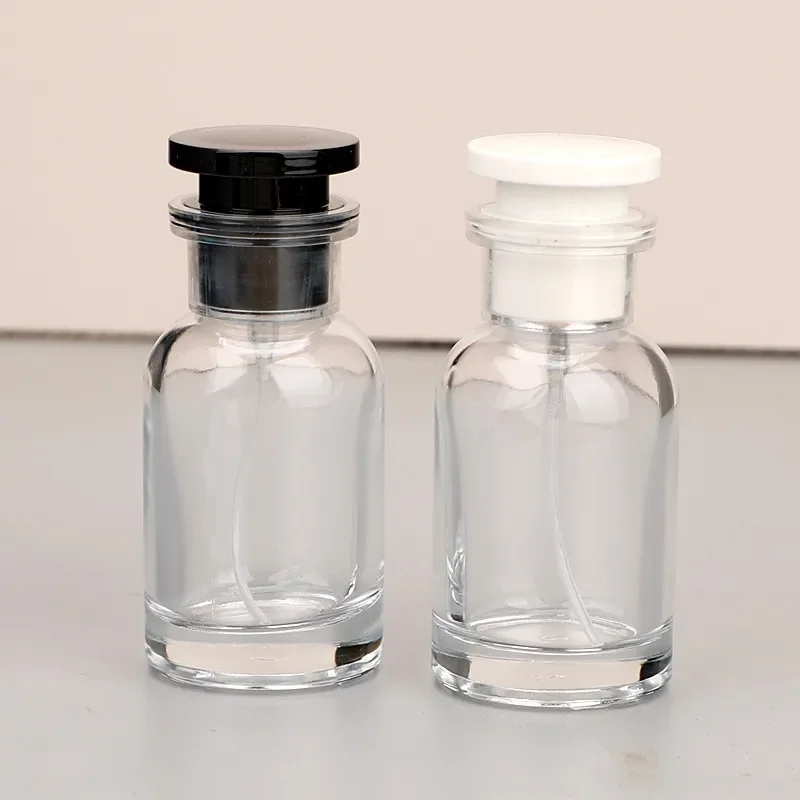 30 ml skla prázdne doplňuje fľašu parfumy valcové sub-fľašu prenosné prenosné kontajnery na atomizér