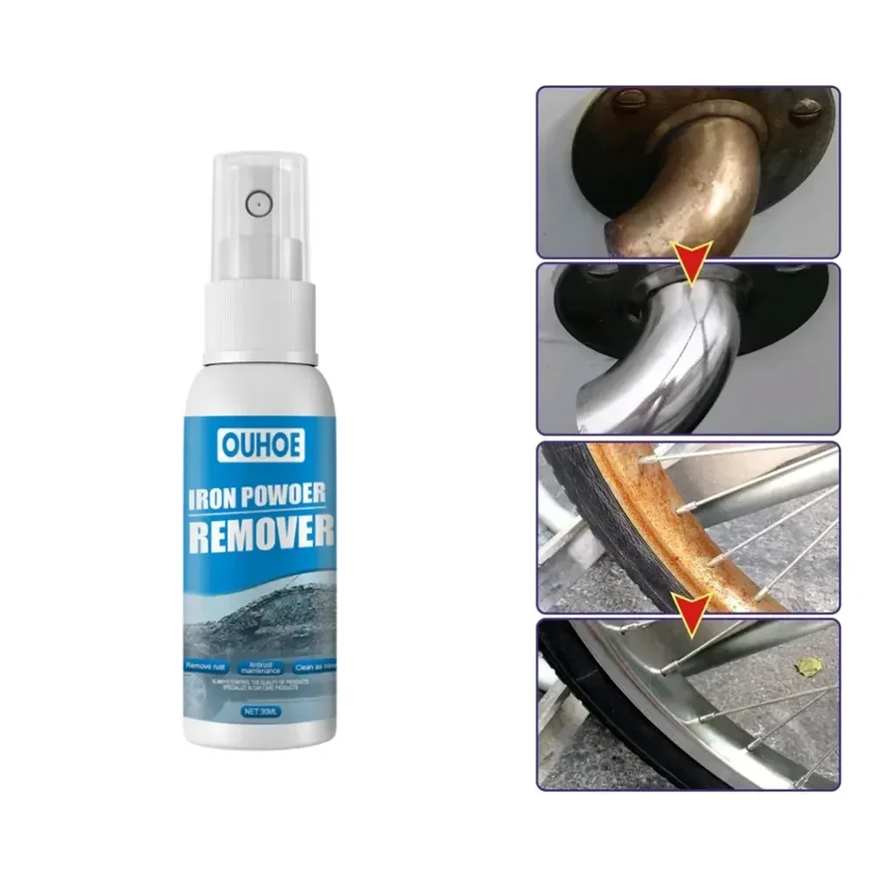 30 ml viacúčelového removeru Rust Rover sprej kovový povrch chrómová farba na farb