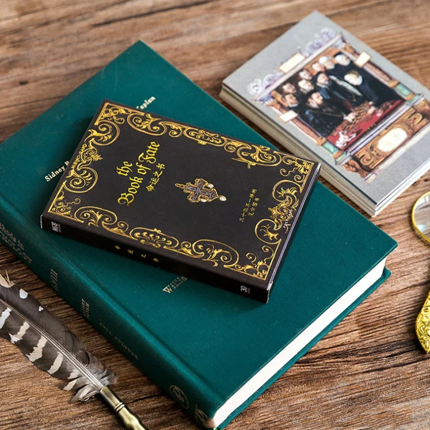 30 počítačov/veľa retro knihy Destiny pohľadnice set pozdravy obálka obálka darček k narodeninám DIY darčeky