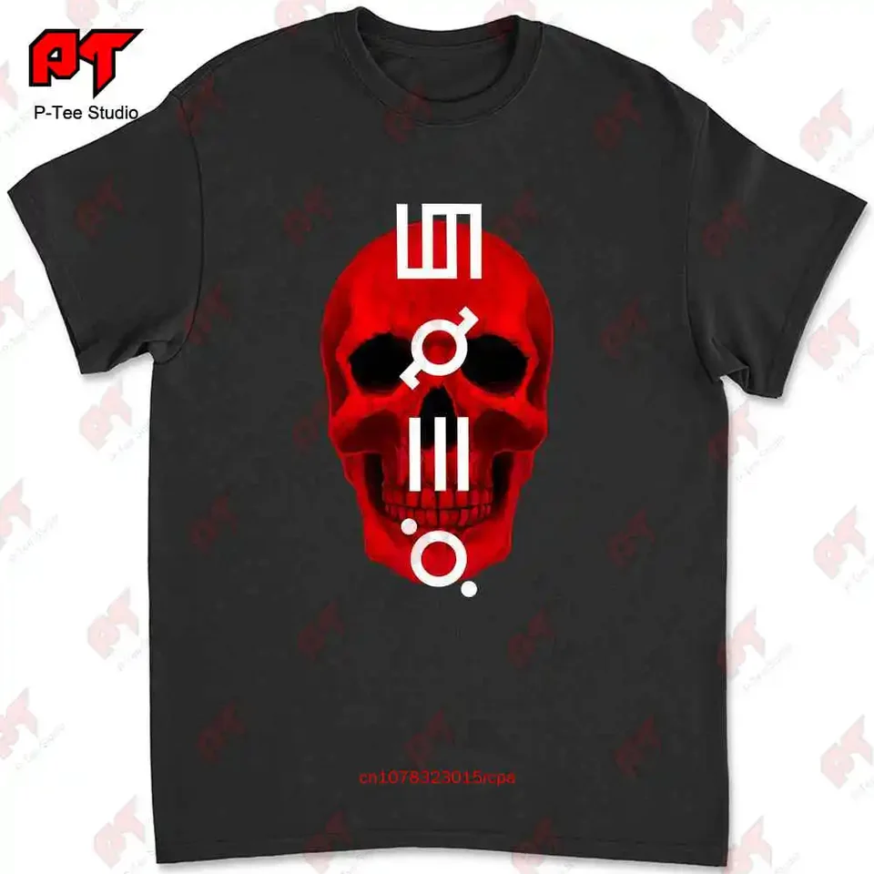 30 sekúnd na Mars Red Skull Graphic Tričko 2T8R