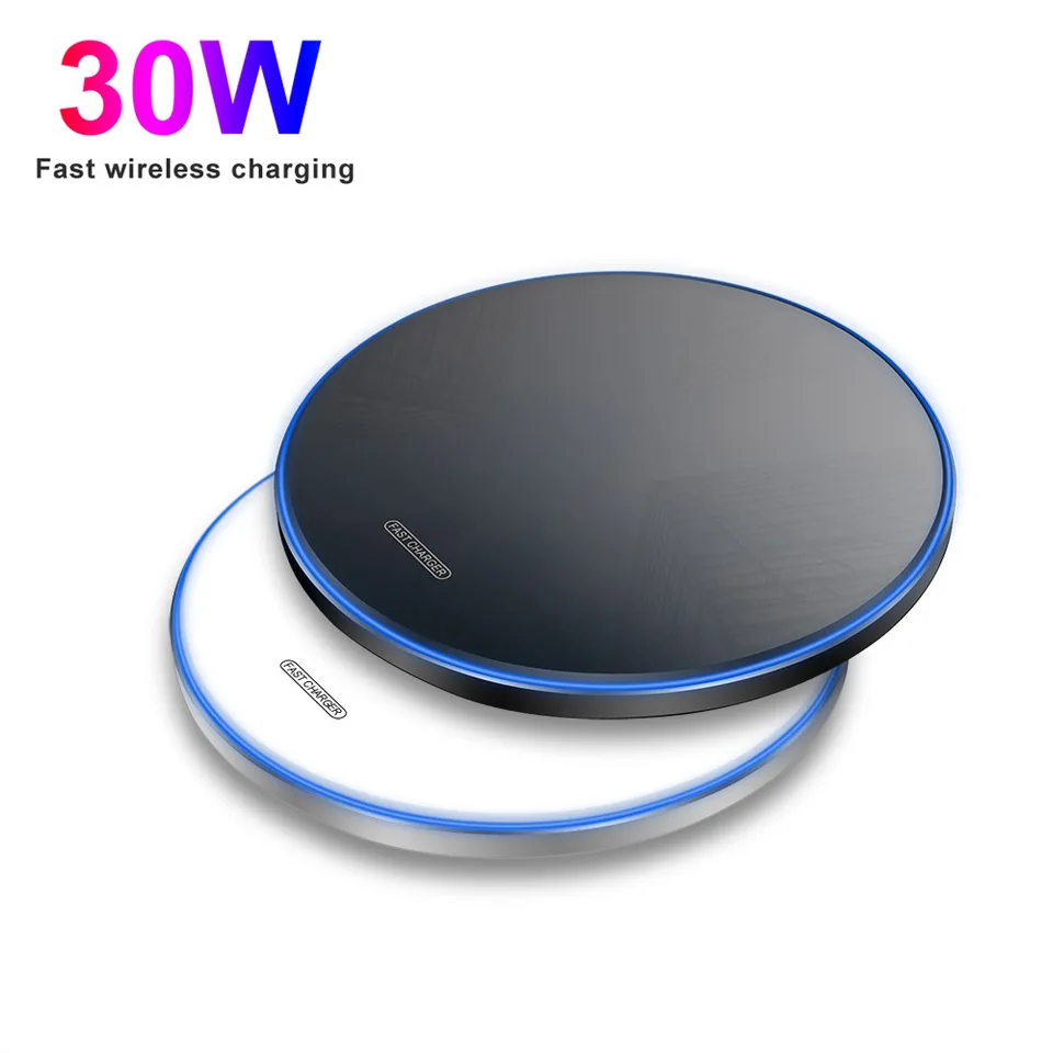 30 W bezdrôtová nabíjačka pre iPhone 15 14 13 12 11 Pro xs Max Mini x xr Indukcia Rýchla bezdrôtová nabíjačka pre Samsung S24 S23 S22